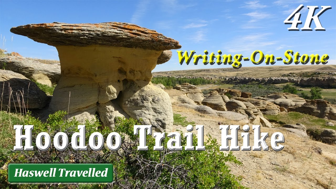 Writing-On-Stone Provincial Park in 4K – Hoodoo Trail & Rock Art (Alberta, Canada)