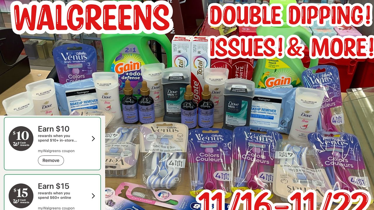 Ассортимент Walgreens || 16–22 ноября || Double Dip || Проблемы и многое другое..