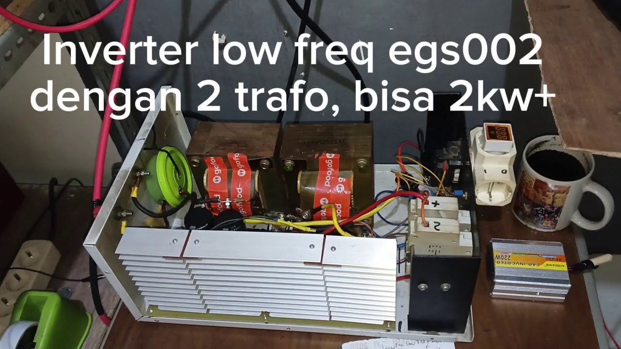 Inverter Low Freq 2 trafo Diseri, bisa 2400 VA++ @ElectroHomz 