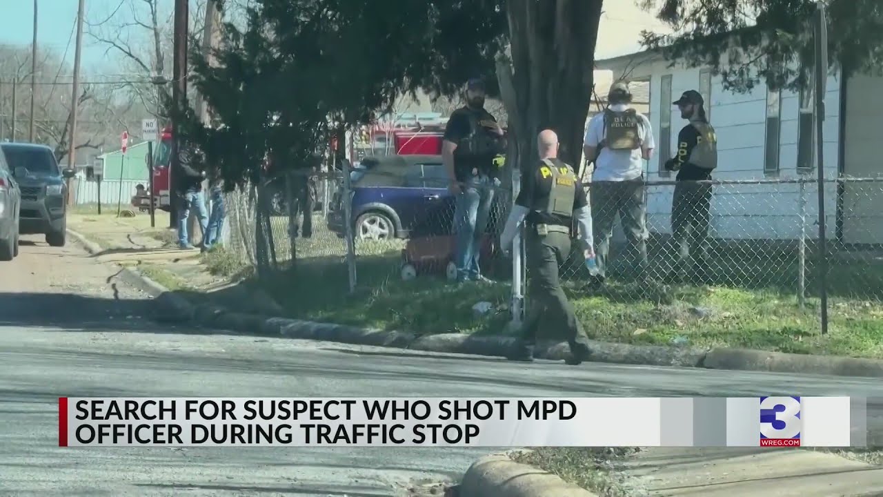 West Memphis authorities search for police shooting suspect
