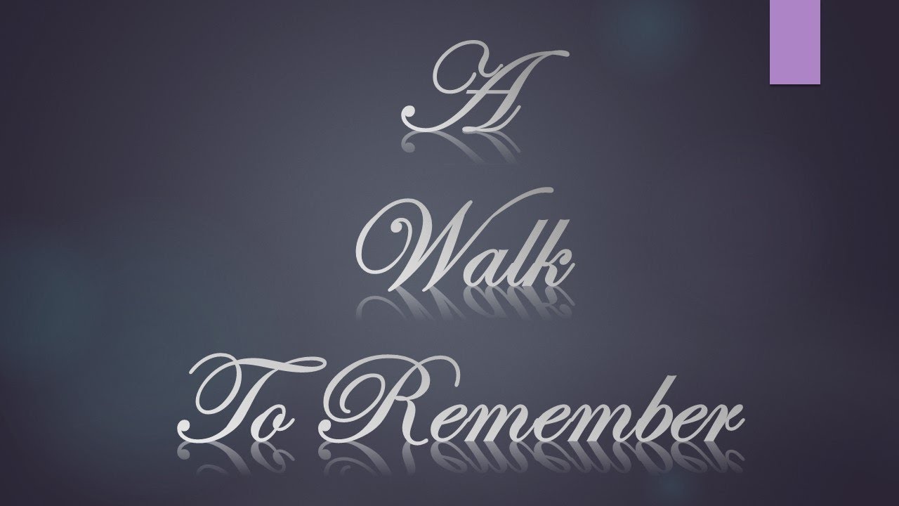 A WALK TO REMEMBER (  MVSR  ECE-1 2k14-18)