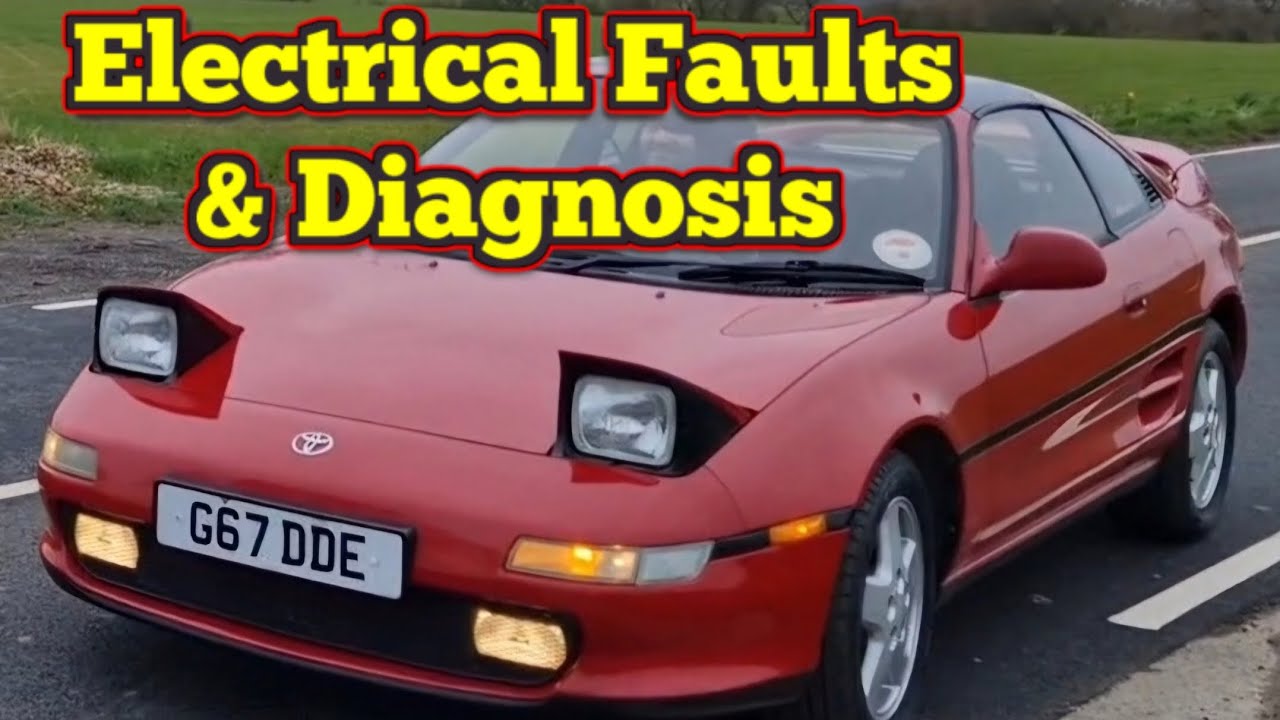 Toyota MR2 Mk2 SW20 Electrical faults | Interior | Door wiring | Harness | Diagnostic & Repair Pt 1