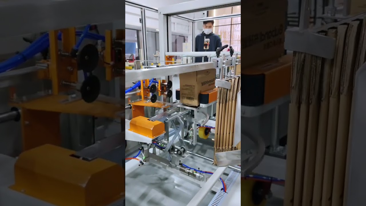 Carton erector machine, high efficiency, automatic packing, do you