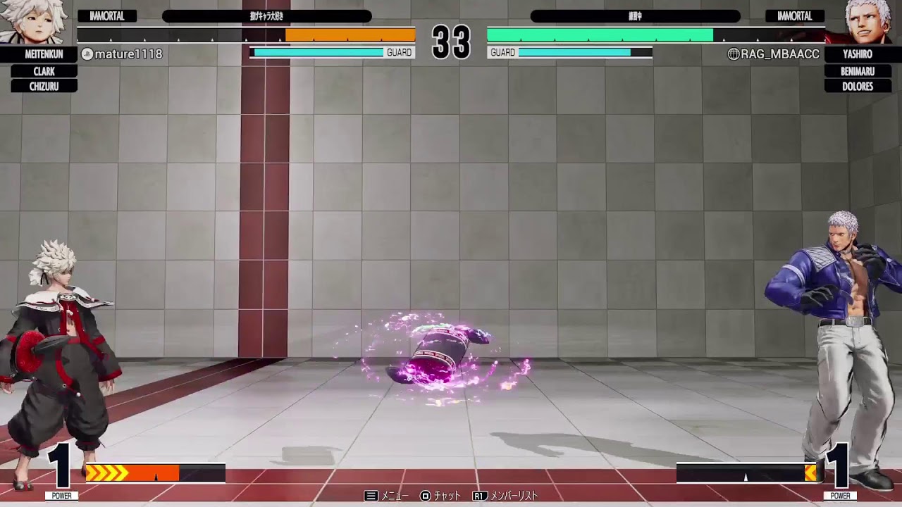 久々の朝活KOF 15