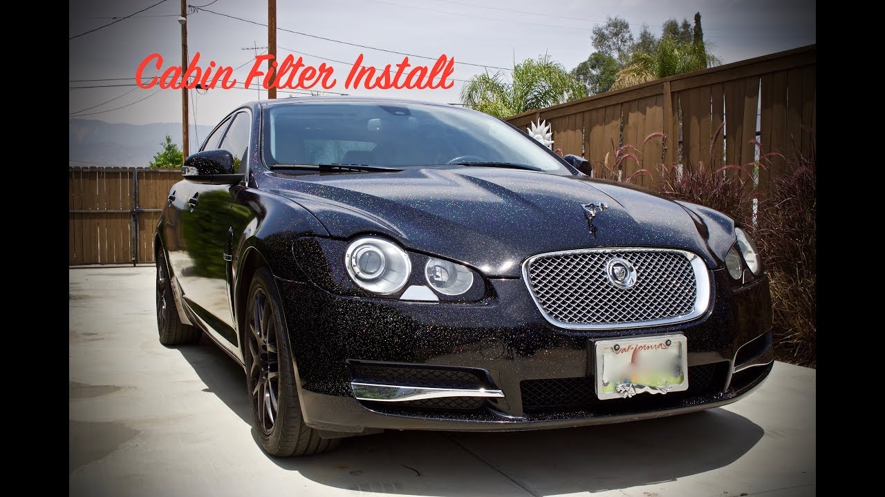 Jaguar XF Cabin Filter Install