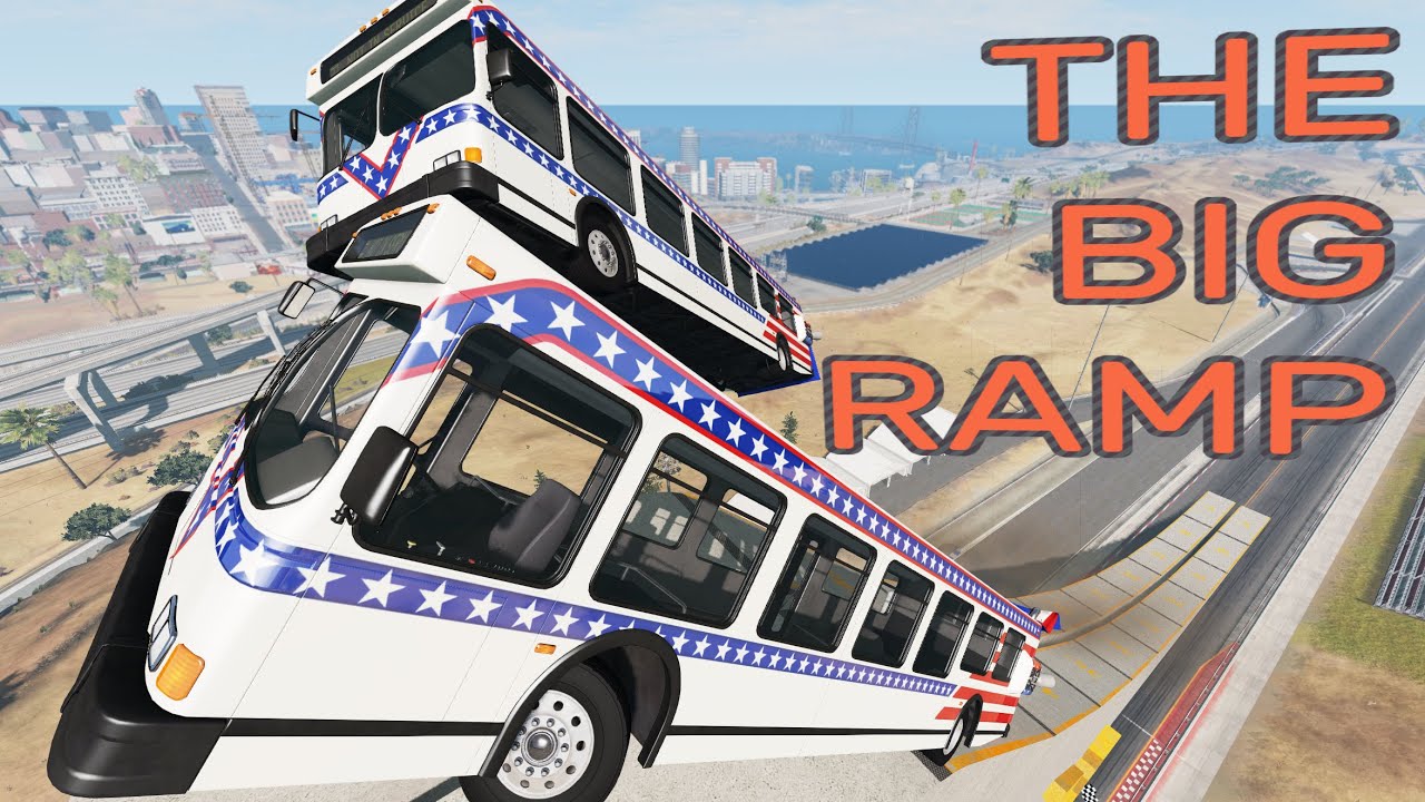 45° Challenge - THE BIG RAMP - BeamNG.drive