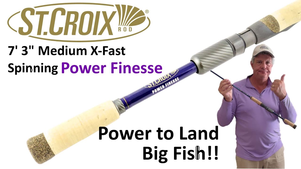 St Croix Rod Review | Legend Tournament (LBTS73MXF) Power Finesse for BIG Baits & BIG Bass!