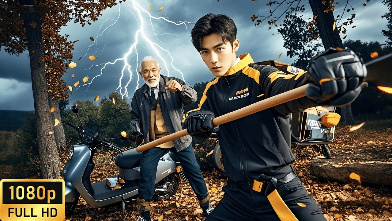 Delivery guy saved an old man struck by lightning. Unexpectedly, he gained endless power and wealth!