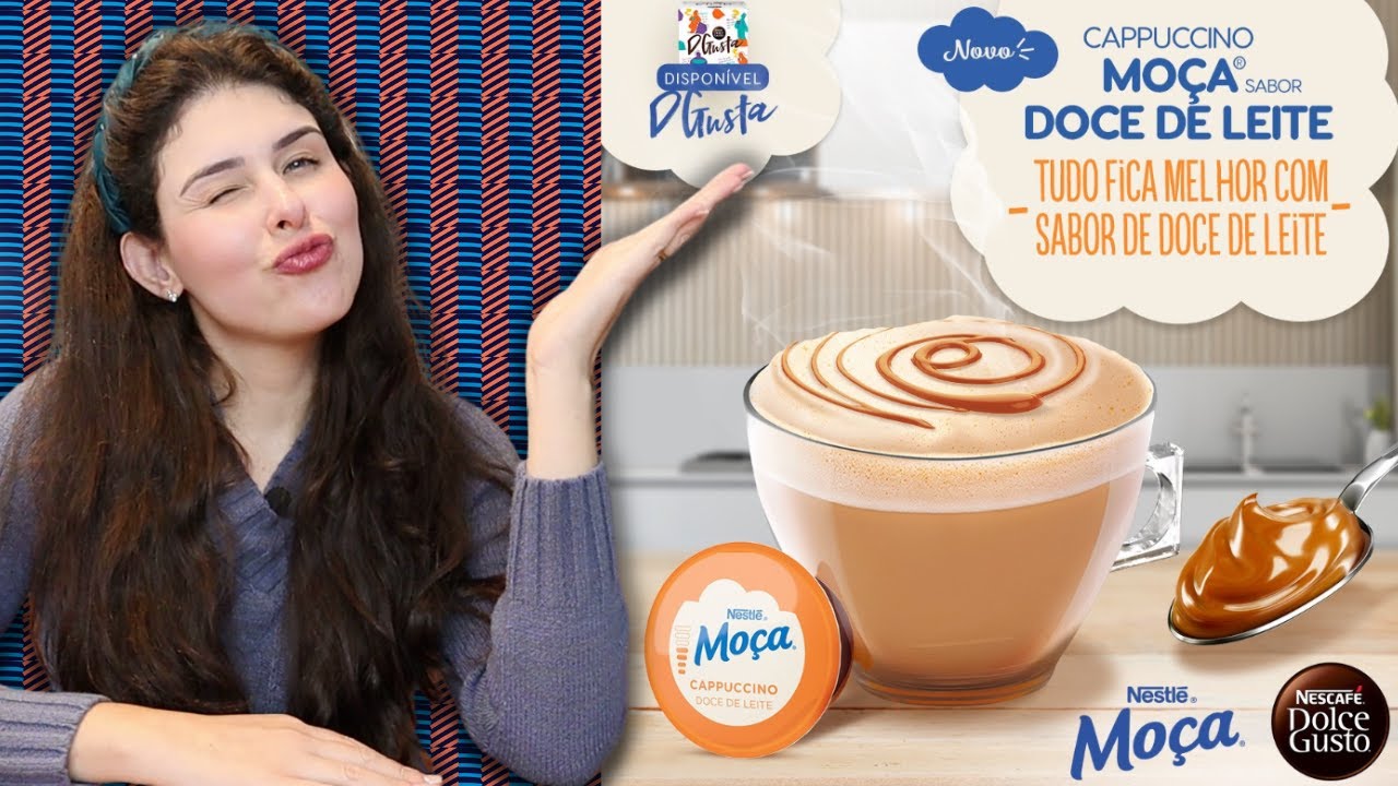 Cápsula Cappuccino Doce de Leite MOÇA| LANÇAMENTO DOLCE GUSTO|