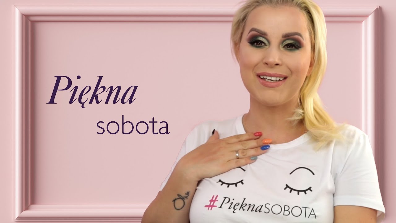 Piękna Sobota z Oriflame ♦️ Makijaż cut crease ♦️ Kolorowy manicure