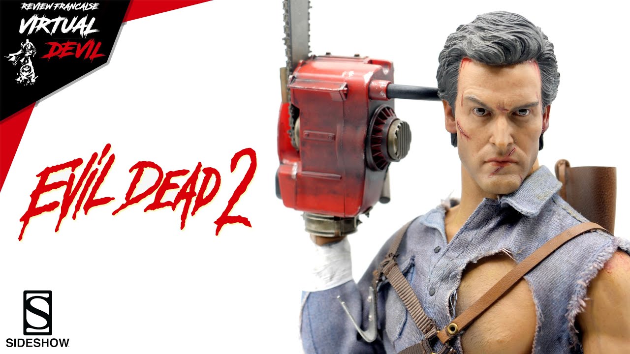 ASH WILLIAMS - EVIL DEAD 2 - SIDESHOW - 1/6 ! REVIEW !