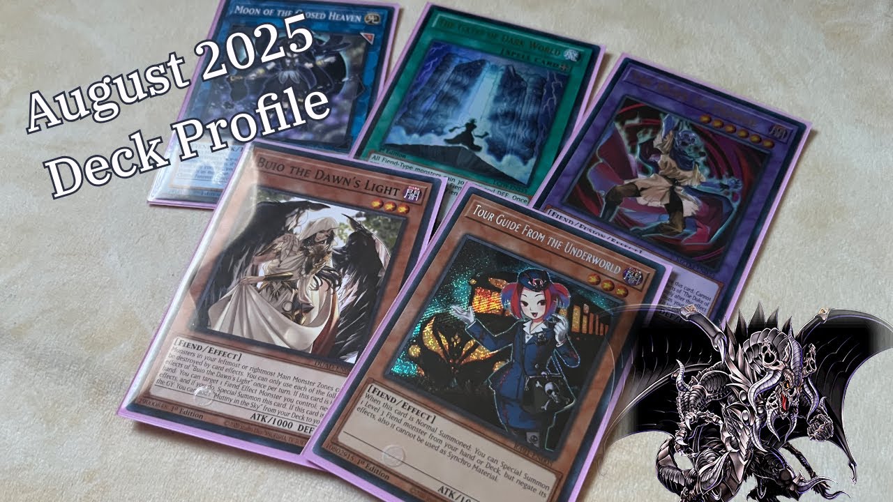 August 2025 Dark World Fiendsmith Yu-Gi-Oh! TCG Deck Profile