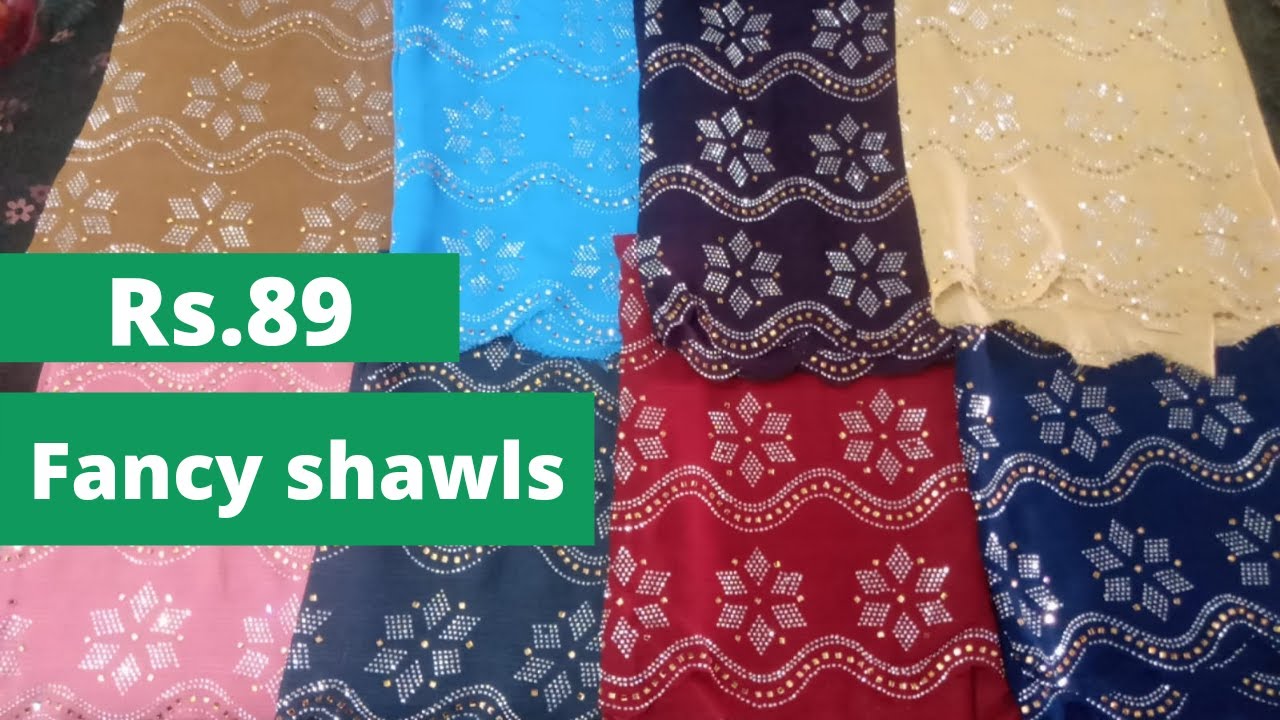 stone work shawls, Fancy hijab shawls, hijab wholesale, makna wholesale, burqa wholesale tamilnadu