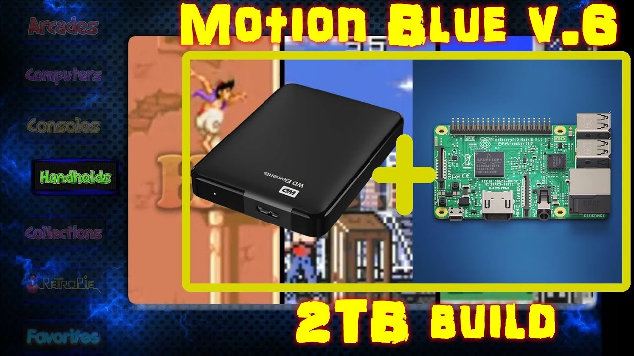 How To Build the Ultimate Motion Blue Retropie Image - 20,000+ Games