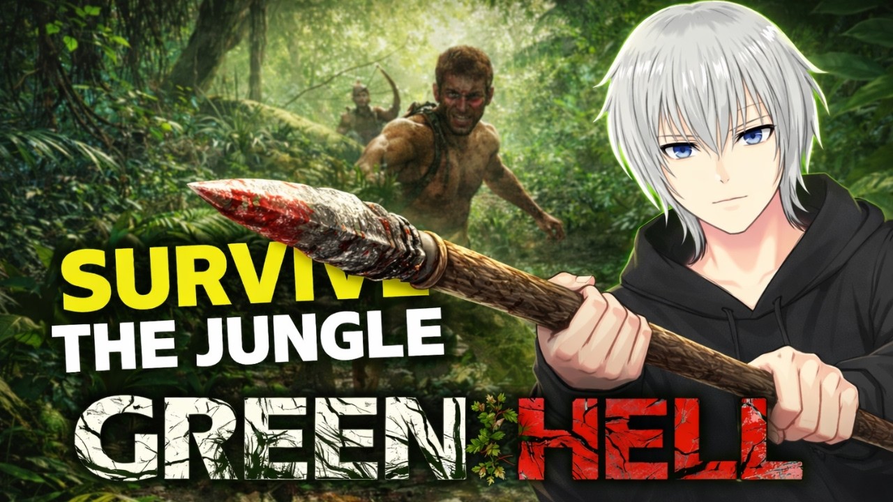 Surviving the Deadliest Jungle | Green Hell Live | #gaming #greenhell