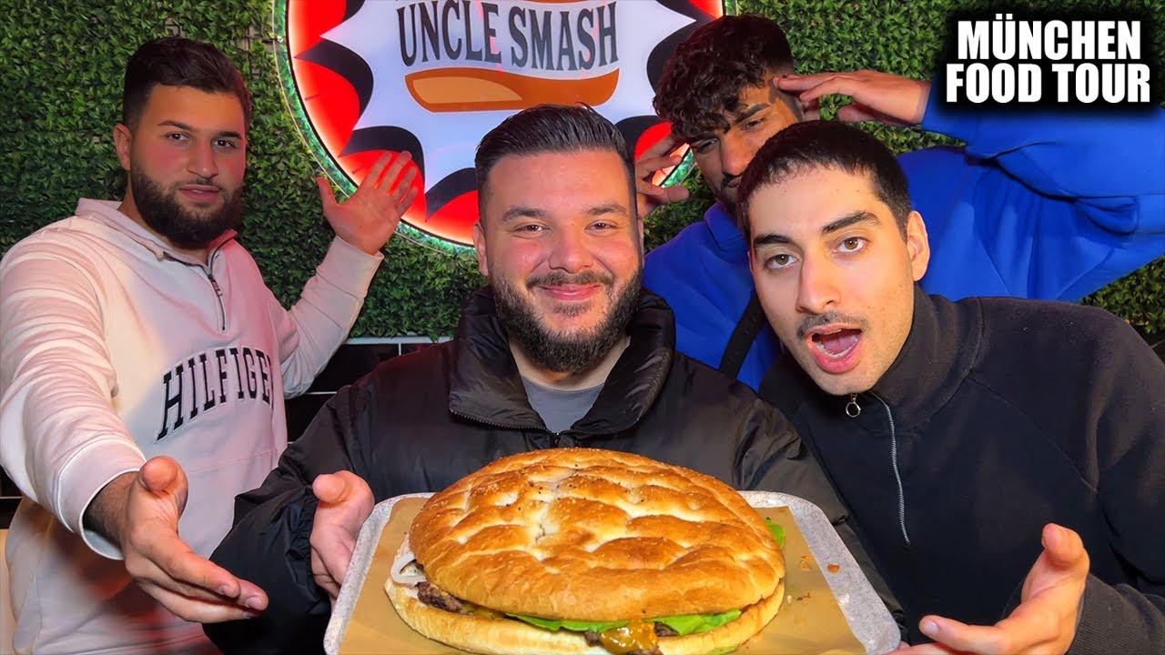CanBroke | FOODTOUR DURCH MÜNCHEN | Der größte BURGER Deutschlands