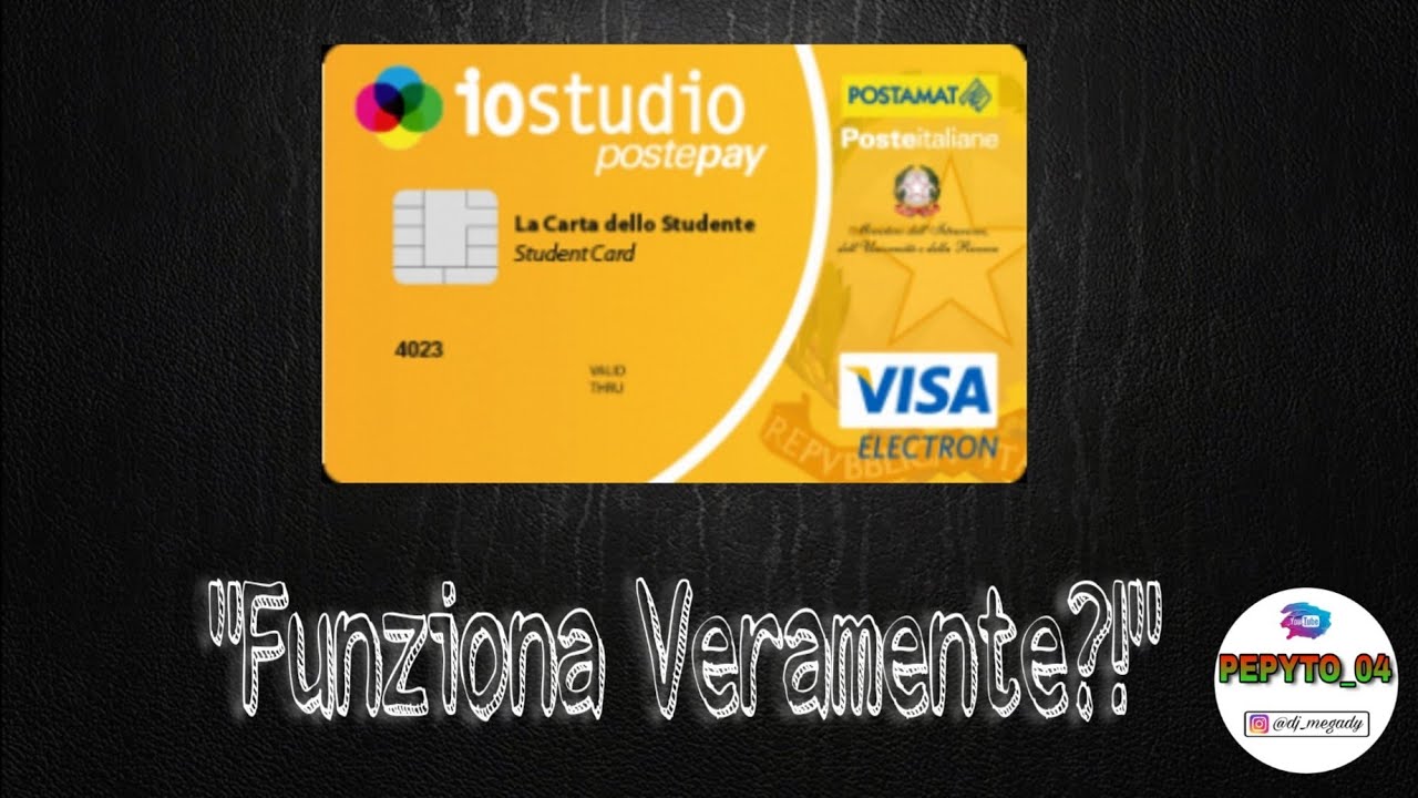 CARTA PREPAGATA POSTEPAY 