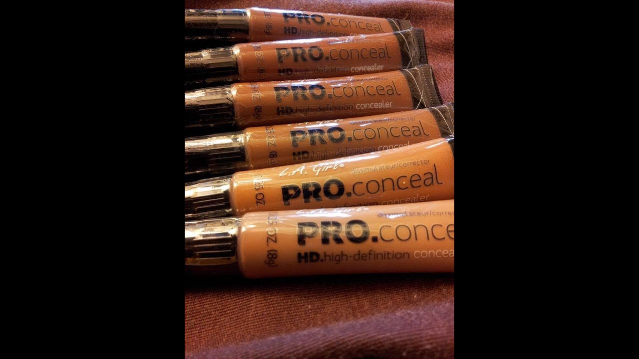 LA Girl Pro Conceal Concealer/ Review /Swatches and Demo