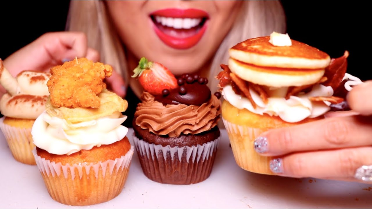 ASMR Extreme Cupcakes and BONUS Jarred Desserts *Happy Thanksgiving* No Talking