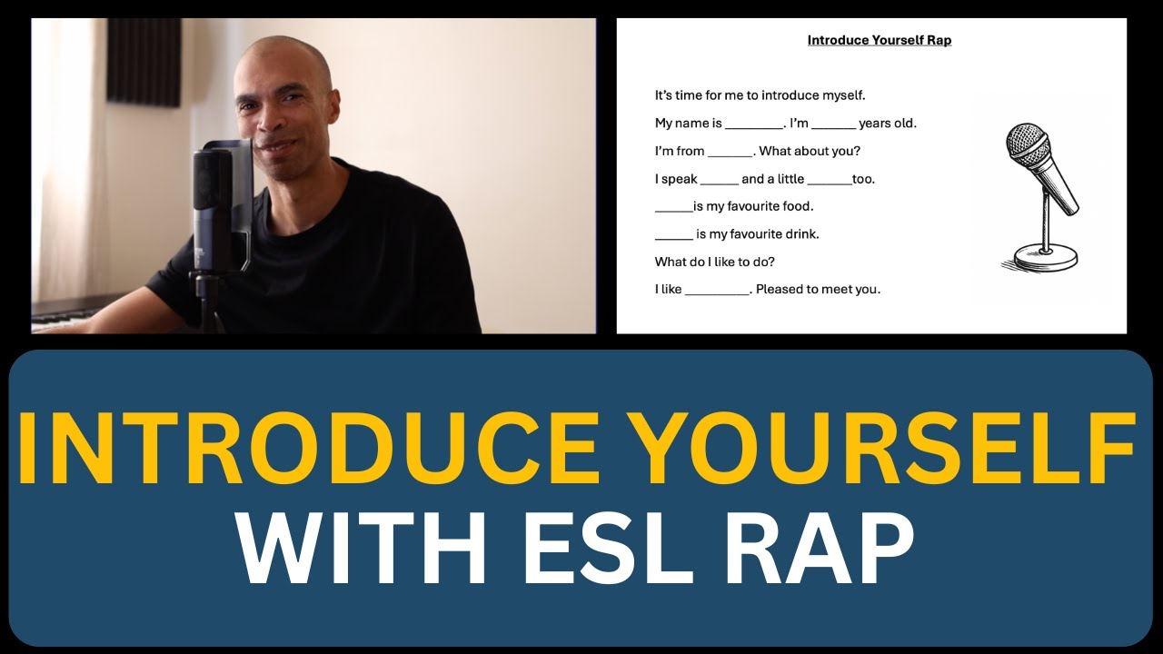 Learn to Rap Your Introduction in English!