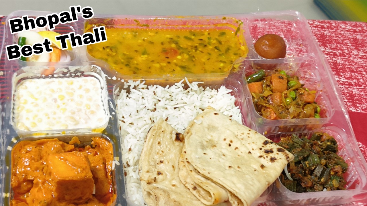 Best Paneer Veg Thali in Bhopal From Hotel 18 keys