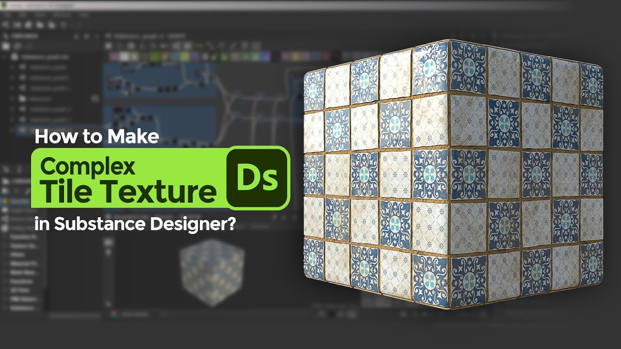 Создание сложной текстуры плитки в Substance Designer