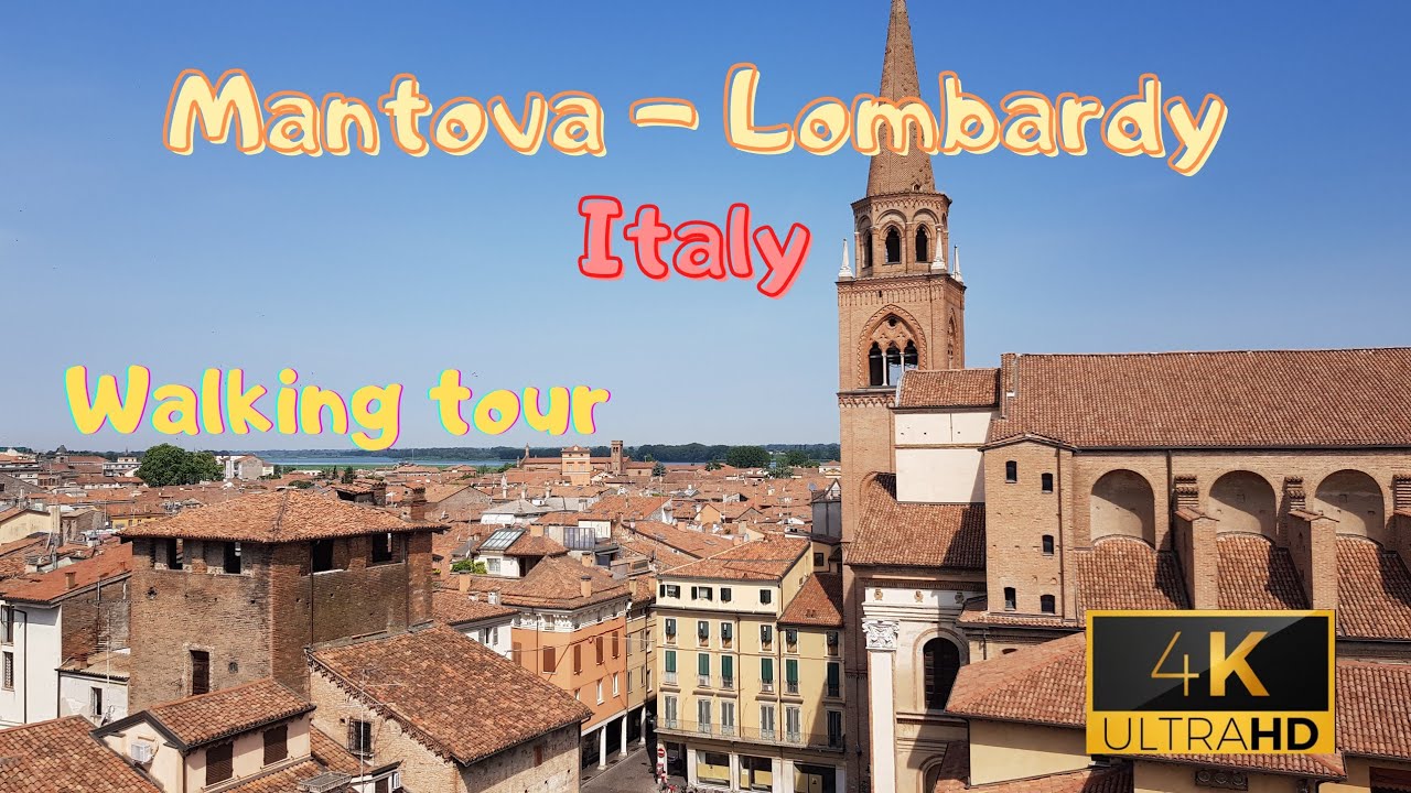 WALKING TOUR MANTOVA | ITALY. Italy travel video.