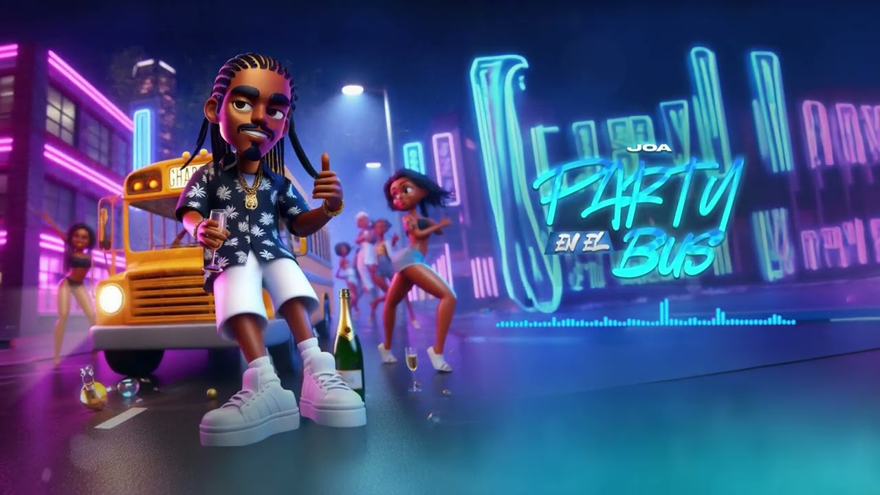 Party En El Bus - Joa - (Visualizer)