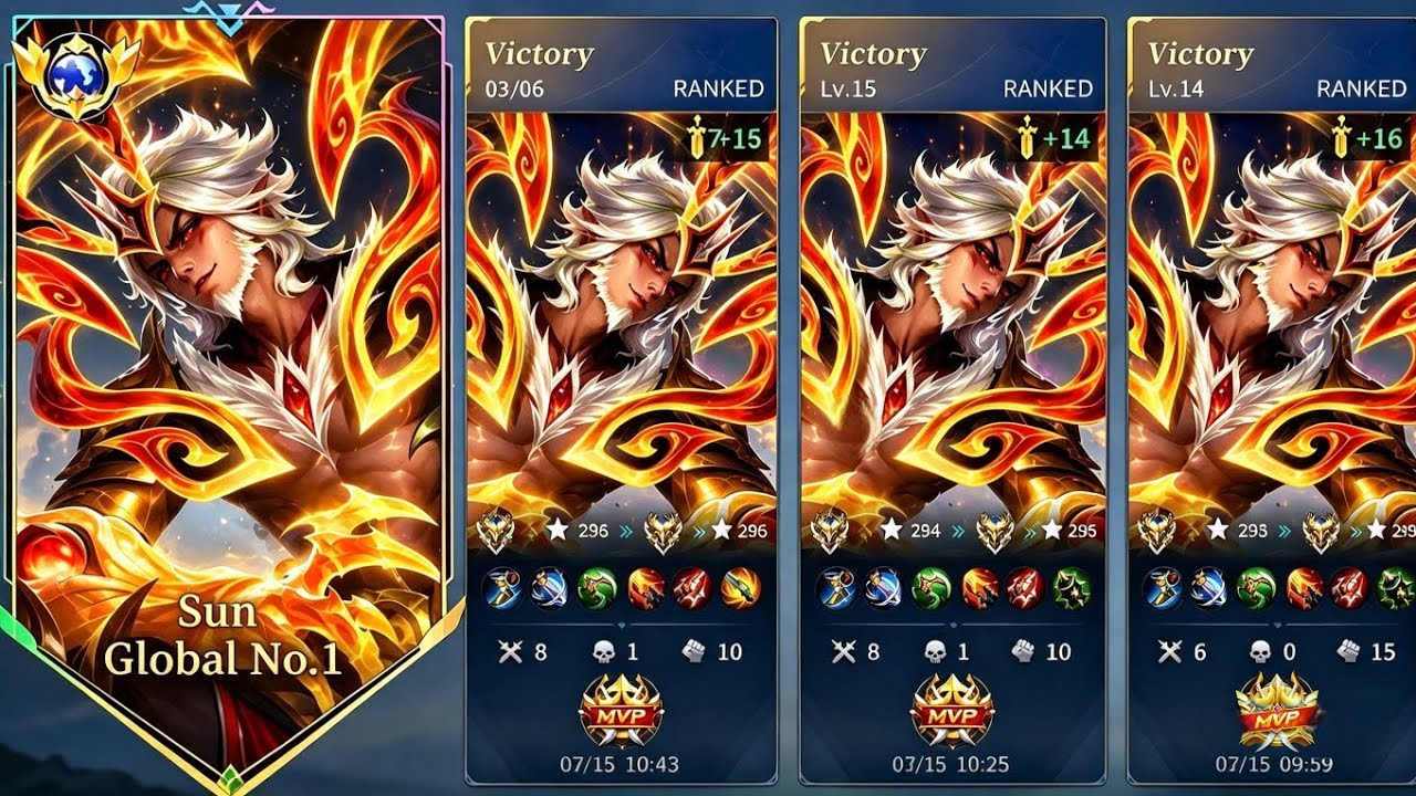SUN NEW BEST GUIDE TO RANK UP FASTER IN SOLO RANKED(100% auto winstreak) | MLBB