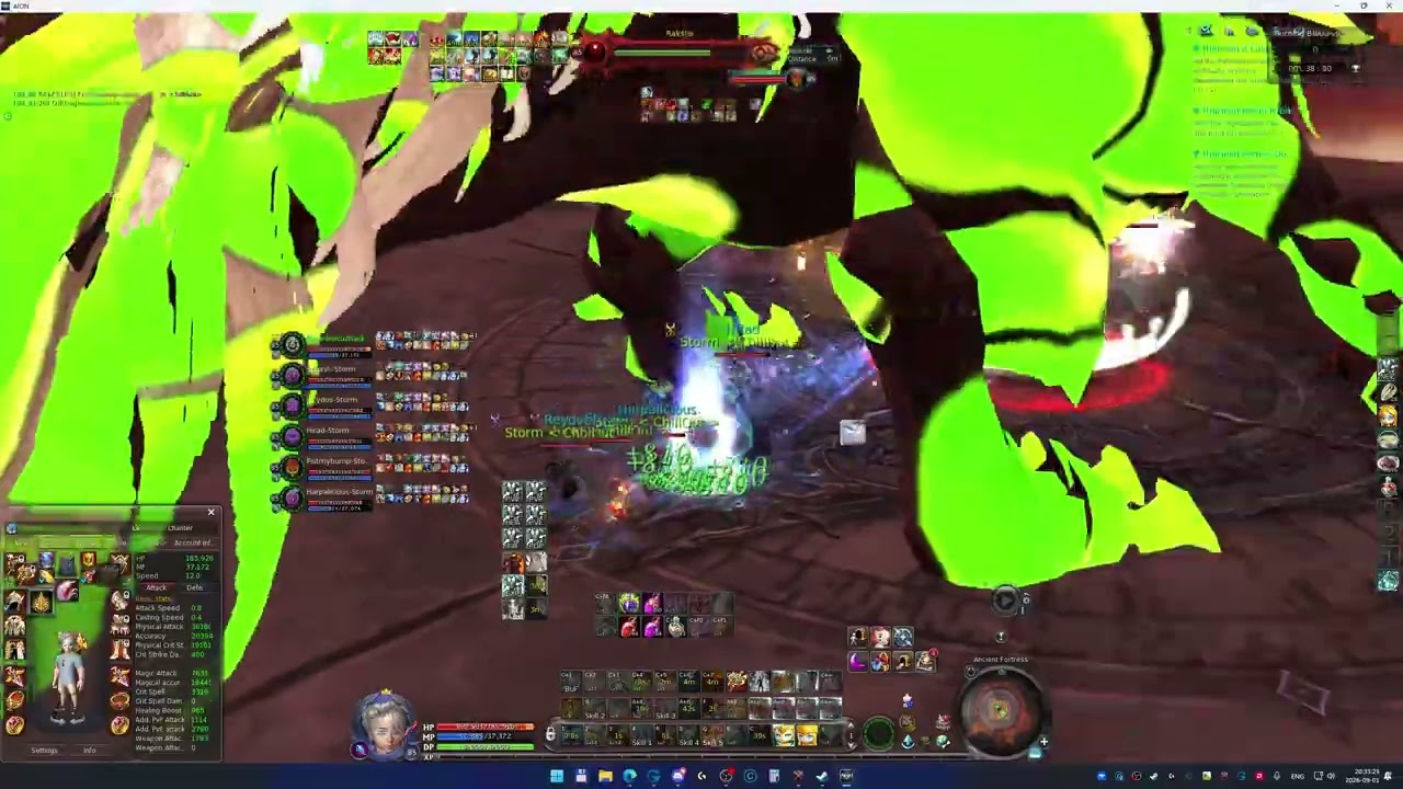 Aion EU 8.6 Burning Blood Fortress S rank + tutorial (chanter pov)