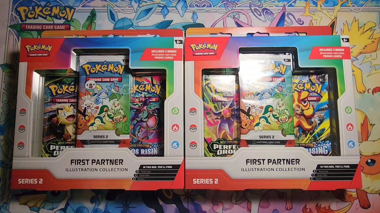 Opening Pokemon First Partner Illustration Collection