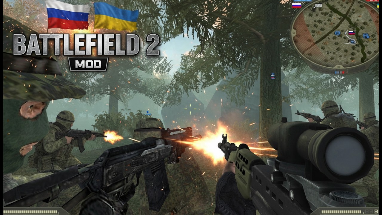 Battlefield 2 Ukraine War Mod - Deliverance Map