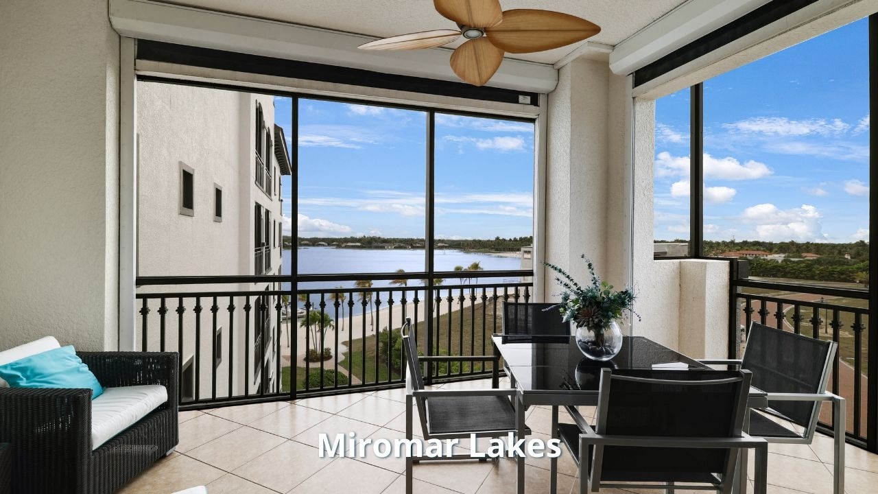 Beachfront Corner Condo in Miromar Lakes | Lake Como Views + Dual Primary Suites