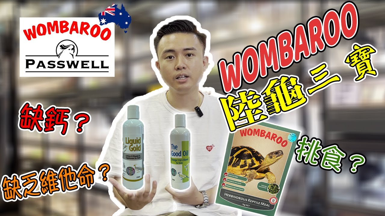 【AOG Channel】WOMBAROO三大營養皇牌｜單靠乾糧就足夠嗎？｜原來最容易忽略...?!｜