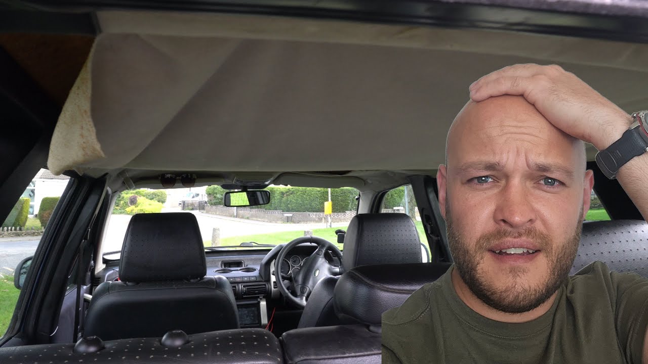 This ruined my interior! Fixing my Freelander's Saggy Headliner.