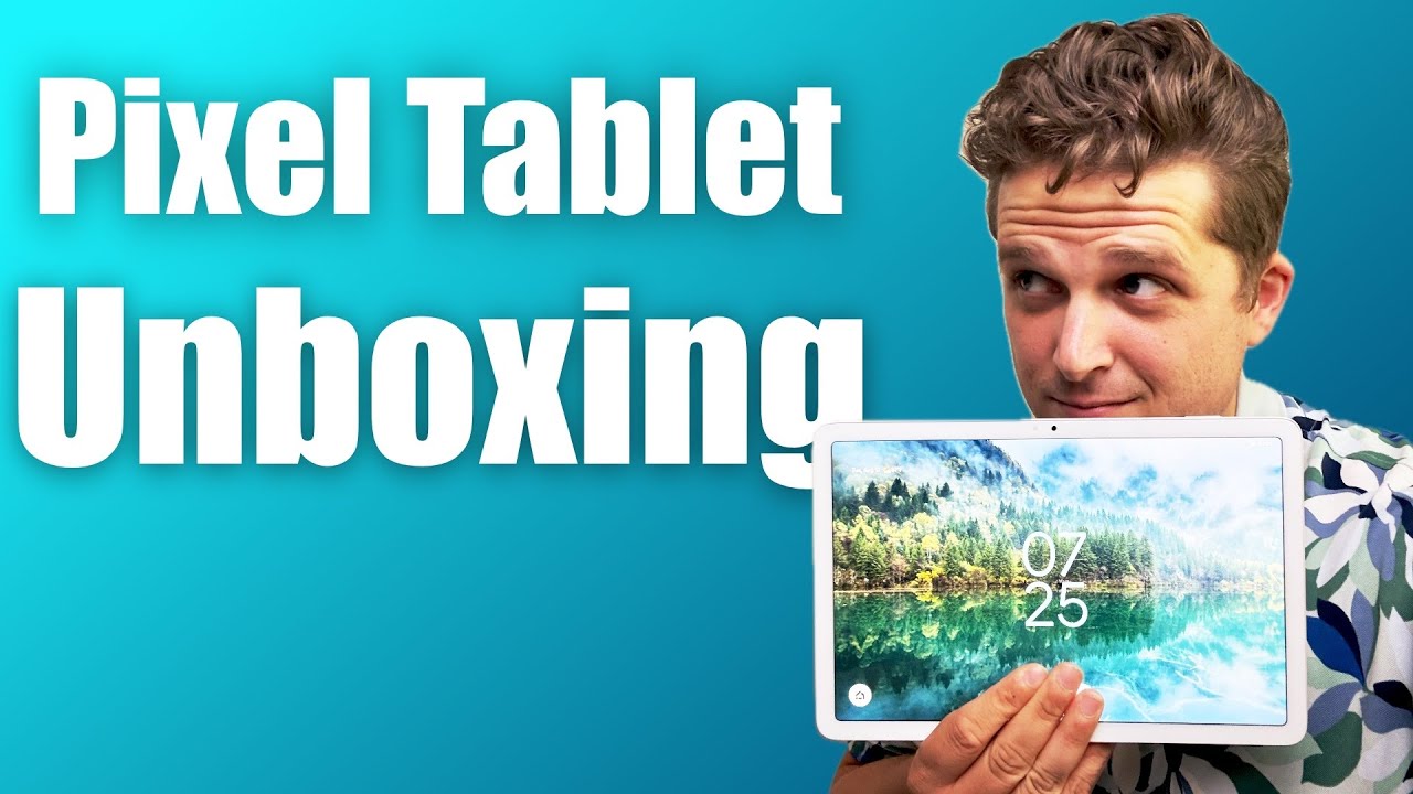 Google Pixel Tablet Unboxing (by a lifelong Apple User) 
