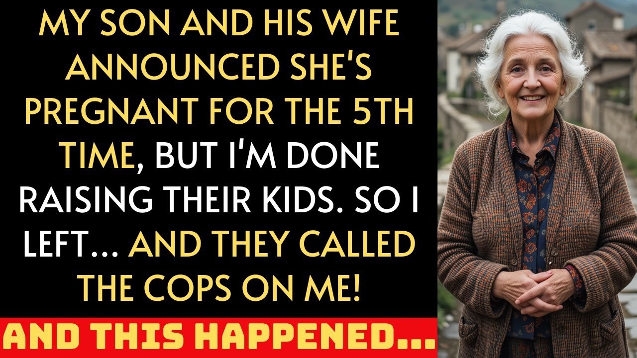 My son and his wife announced she’s pregnant for the fifth time, but I’m tired of raising her kids