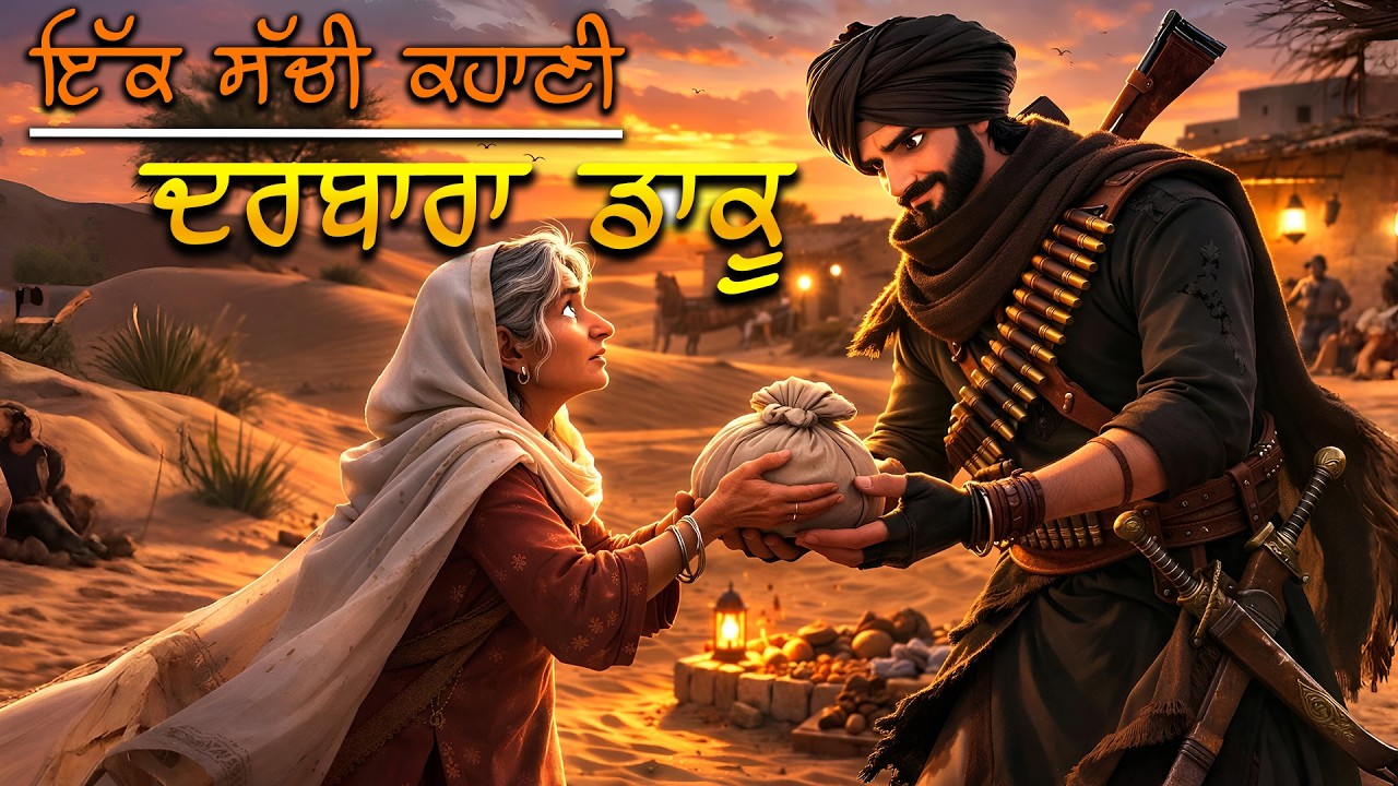 ਇੱਕ ਸੱਚੀ ਕਹਾਣੀ :  ਦਰਬਾਰਾ ਡਾਕੂ | SAPTRISHI STUDIO