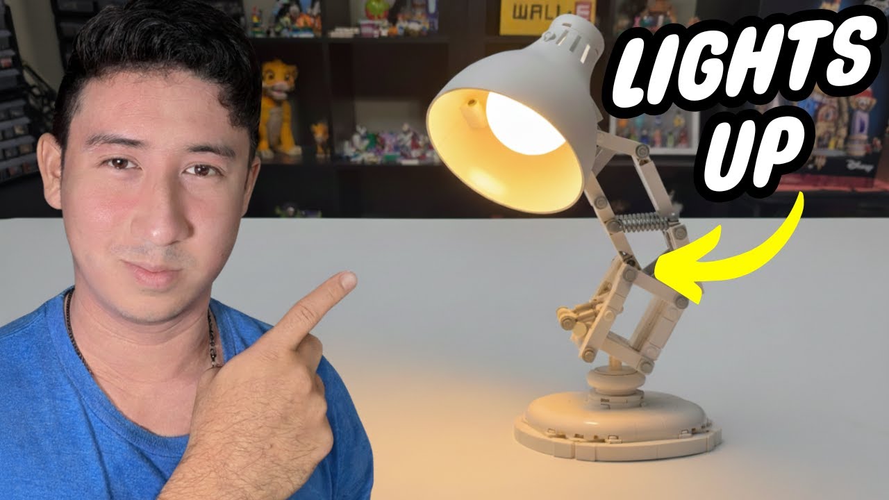 Лучший лайфхак LEGO для вашей лампы Pixar!