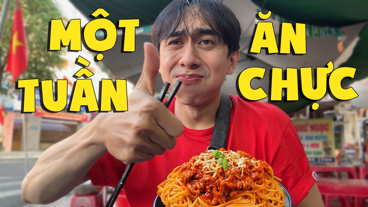1 TUẦN ĂN CHỰC | Thử Thách Cầm 100K Ăn Cả Tuần