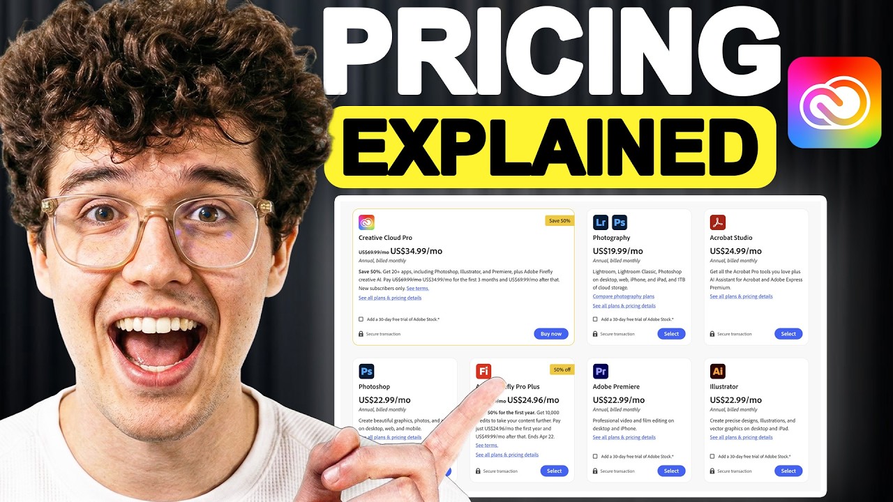 Adobe Pricing Plans Explained (Full Guide) &ndash; Which Plan Should You Get?