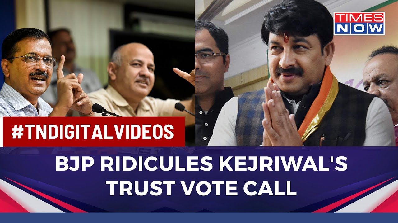 'Waste Of Time': BJP Slams Kejriwal As CM Calls For Confidence Motion 'To Show Op Lotus Failed'