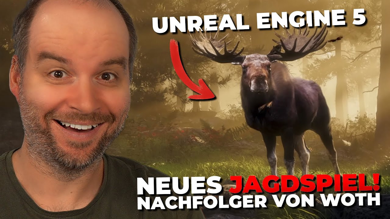 NEUES JAGDSPIEL! Der Nachfolger ist best&auml;tigt! Way of the Hunter in Unreal Engine 5?! 😱🔥