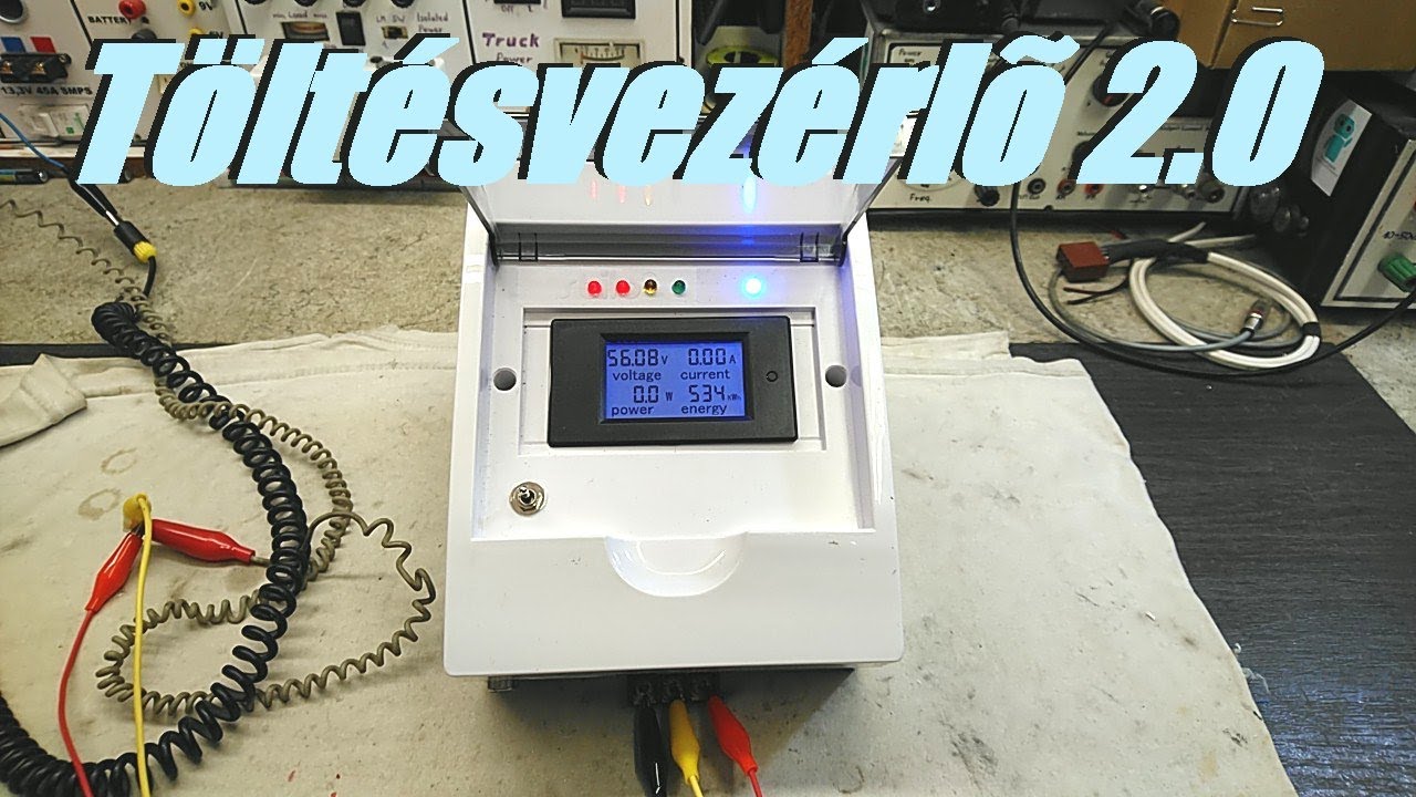 Átépítettem a töltésvezérlőmet! (Jönnek a kilowattok!)
