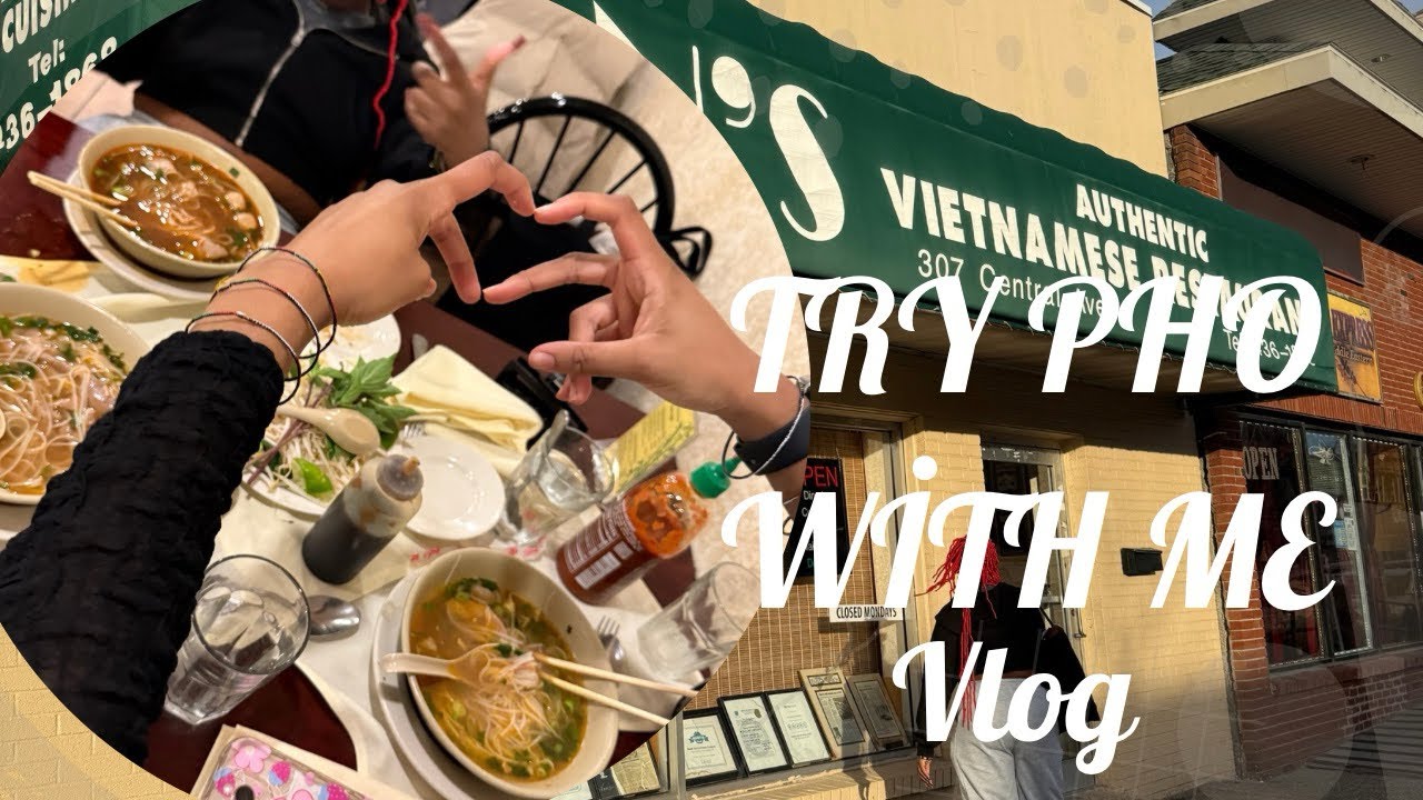 TRY PHO 🇻🇳 WITH ME FOR THE FIRST TIME| *trying out Vietnamese food *trying out new restaurants.