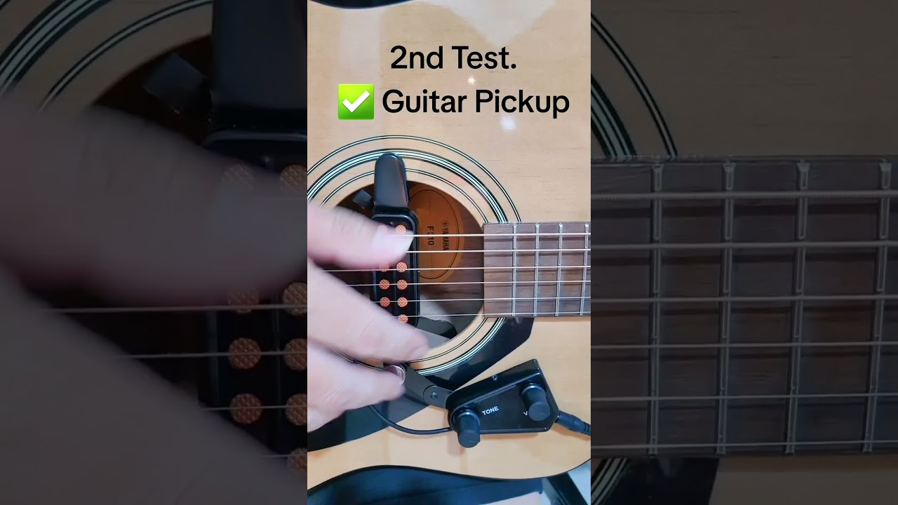 How does a Guitar Pick Up sound - Comparison