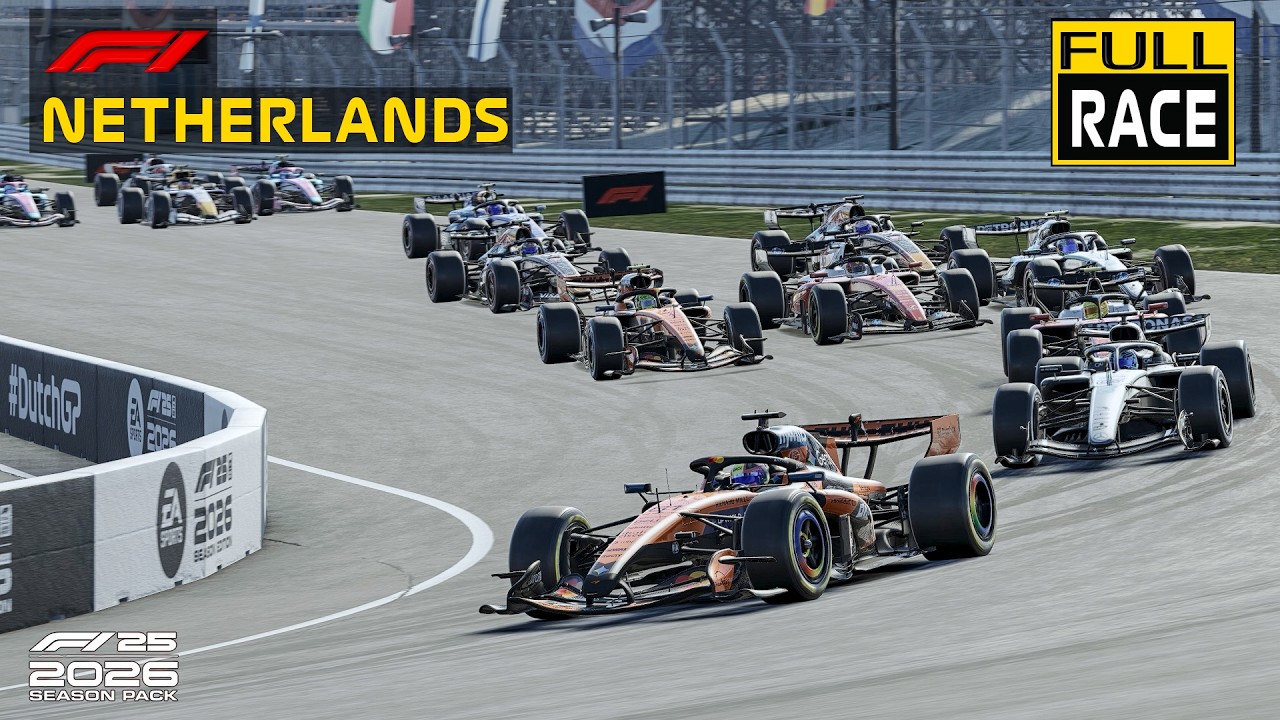 Dutch Grand Prix Netherlands Zandvoort F1 2026 Season F1 25 DLC Full Race