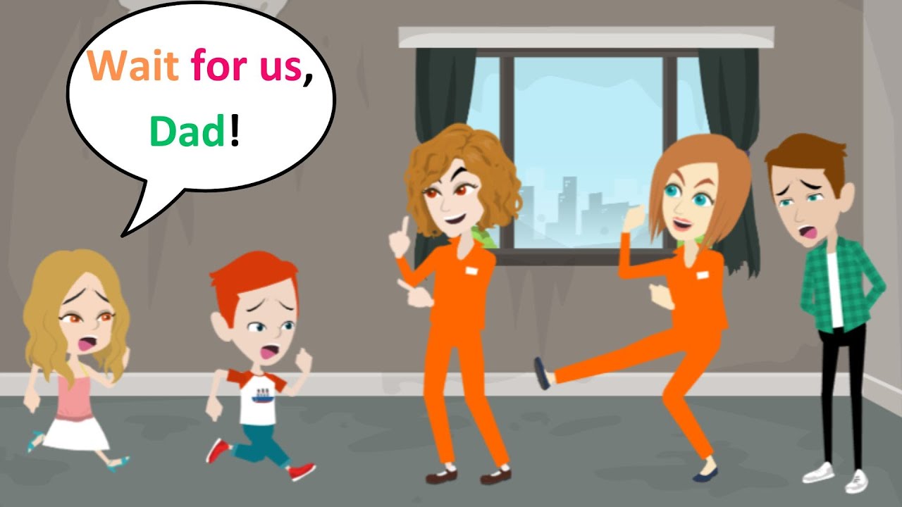 Lucas and Sharon must protect their family - Animated English Funny Story - Lucas English