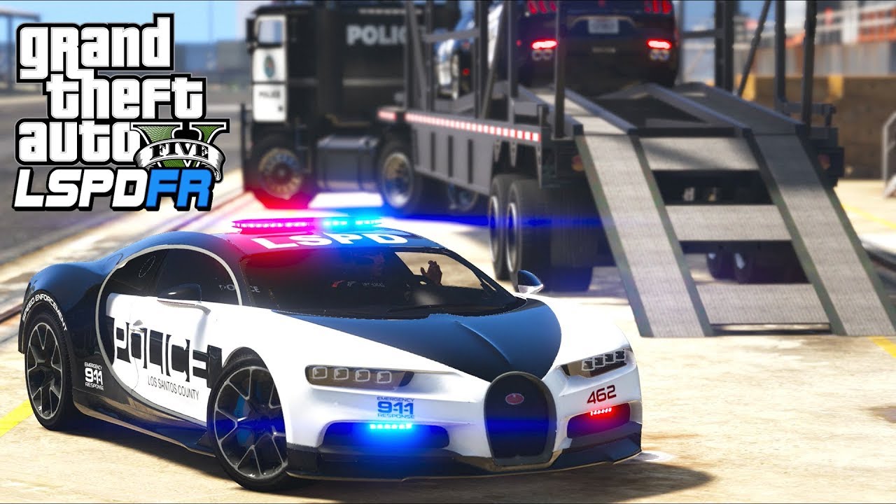 GTA 5 - LSPDFR Ep418 - Delivering Police Exotic Supercars (Let's Go Work)!!