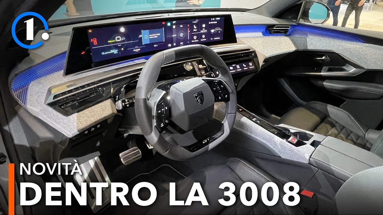 Gli INTERNI della Peugeot 3008 (2024) | Spazio, bagagliaio, qualità percepita